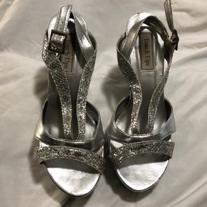 Silver Touch Up Heels